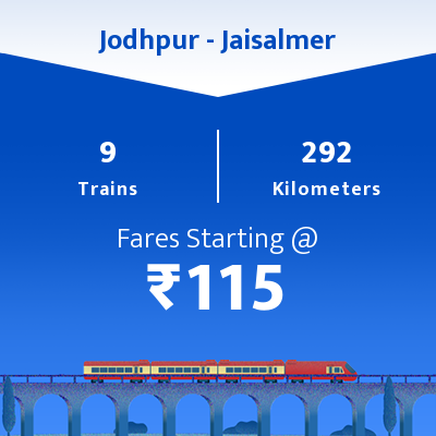 Jodhpur To Jaisalmer Trains